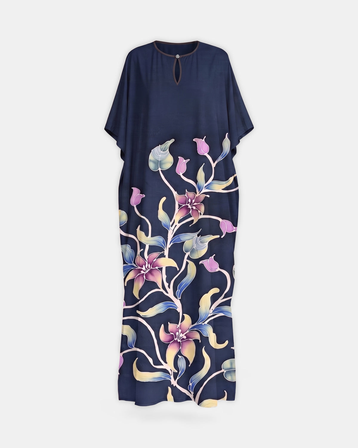 Kaftan Batik K26, Navy