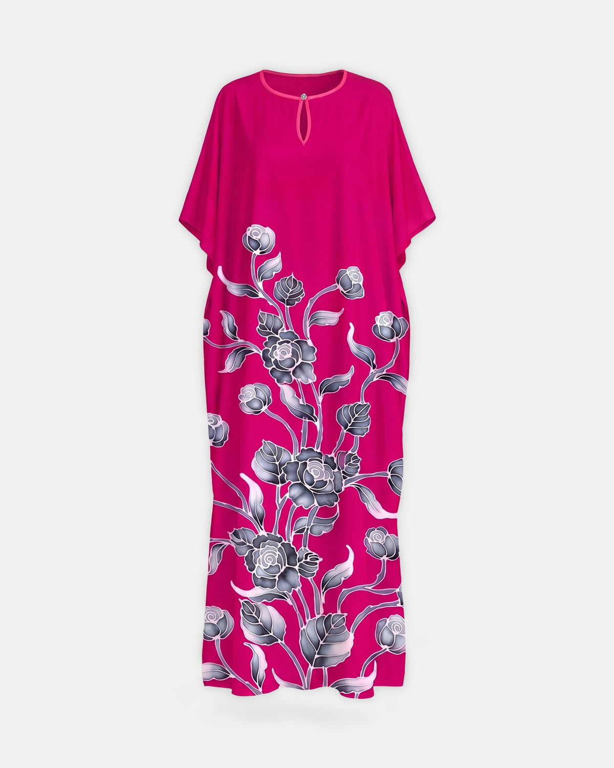 Kaftan Batik K33, Fuchsia